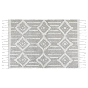 Tabiat Ryamatta 160x230 cm Svart/Vit - Textil & mattor Erbjudandepris