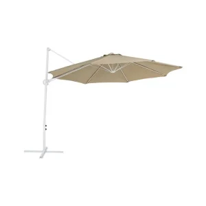 Snabb leverans Calimera Hängparasoll 295 cm Beige/Vit - Utemöbler