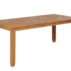 Taviano Matbord Utomhus 90x180 cm Ljusbrun - Utemöbler Sista chansen