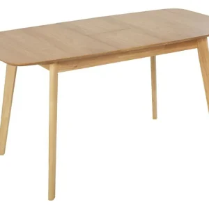 Taber Matbord Förlängningsbart 120-150x75 cm Ljusbrun - Möbler Snabb leverans