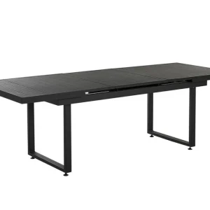 risnedsättning Koaldal Matbord Utomhus 90x180 cm Svart - Utemöbler