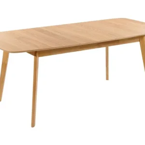 Taber Matbord Förlängningsbart 150-190x90 cm Ljusbrun - Möbler Begränsat antal