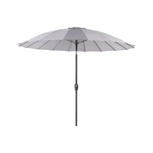 Faenza Parasoll 255 cm Svart/Grå - Utemöbler Extra rabatt