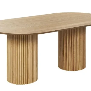 Melissano Matbord 100x180 cm Ljusbrun - Möbler Kundfavorit