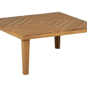 Kampanjpris Taviano Soffbord 70x70 cm Kvadratisk Ljusbrun - Möbler