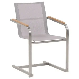 Kampanjpris Zervo Karmstol Utomhus Beige/Silver - Utemöbler