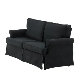 Rea Venture Home Anton 2-sits Soffa Svart - Möbler