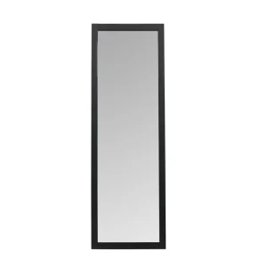 risnedsättning Venture Home Sebring Vägghängd Spegel 55x170 cm Svart - Inredning