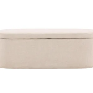 Billig Venture Home Potenza Fotpall Offwhite - Möbler