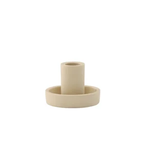 Bästa pris Venture Home Ceco Ljusstake 11x5,6 cm Beige - Inredning