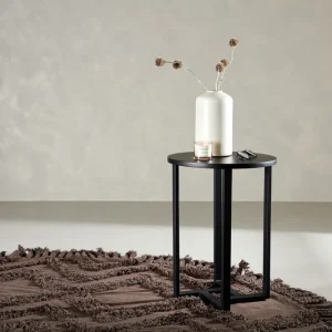 Lägg i varukorgen Venture Home Lawton Soffbord 55 cm Runt Svart - Möbler