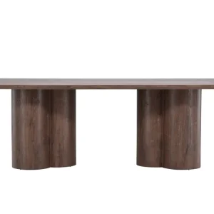 Snabb frakt Venture Home Olivia Matbord 100 cm Mocca - Möbler
