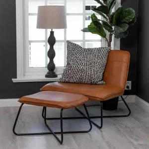 Fynd Venture Home X-lounge Fåtölj Brun - Möbler