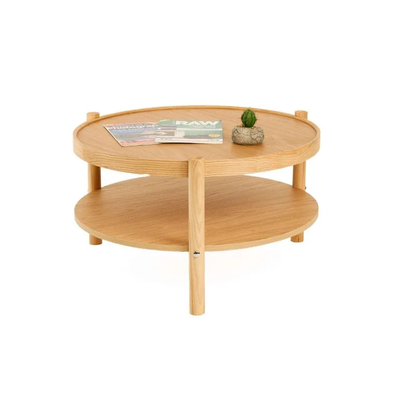 Vornel Soffbord 80 cm Natur - Möbler Bästa pris