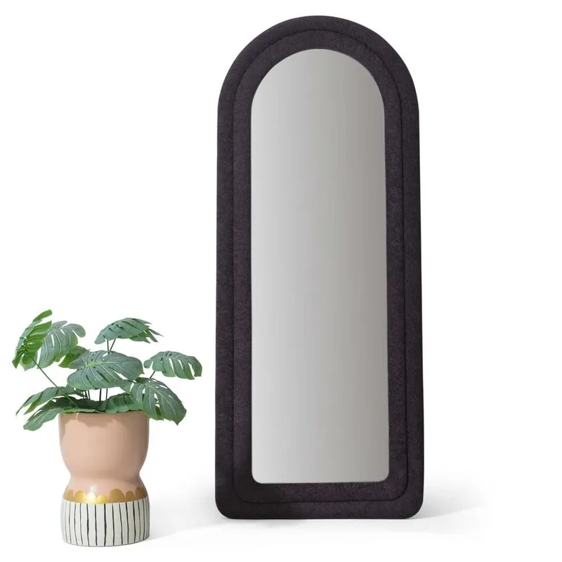 Ottawa Golvspegel 65x170 cm Svart - Inredning Fynd