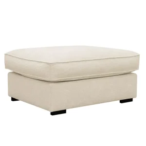 Köp nu Scandinavian Choice Rossita lyx Fotpall Beige Chenille - Möbler