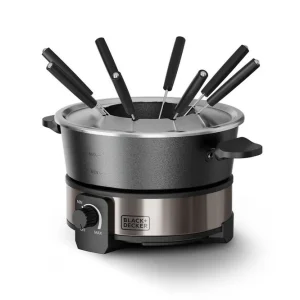 Black+Decker Fonduegryta Black+Decker 2L Silver - Hushåll Populär