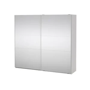 Premium Tvilum Takeru Garderob med Spegel 244x220 cm Vit - Förvaring