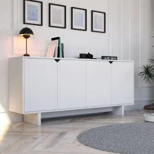 Endast idag Edrion Konsollbord 180 cm Vit - Möbler