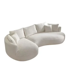 Beställ idag Hungirr Soffa med Divan 4-sits Vit - Möbler