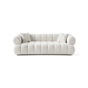 Fynd Mississauga Soffa 3-sits Vit - Möbler