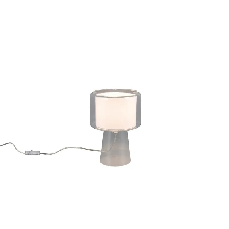 I lager Trio Lighting Bordslampa TRIO Rocka Transparent - Belysning & el