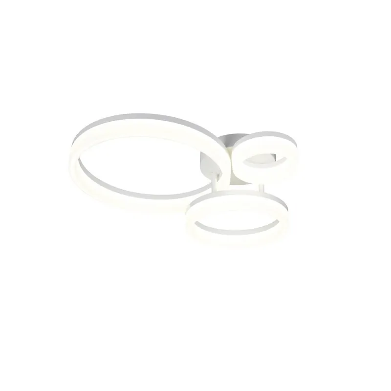 Trio Lighting Taklampa TRIO Scope 3 lampor, Mattvit - Belysning & el Snabb leverans