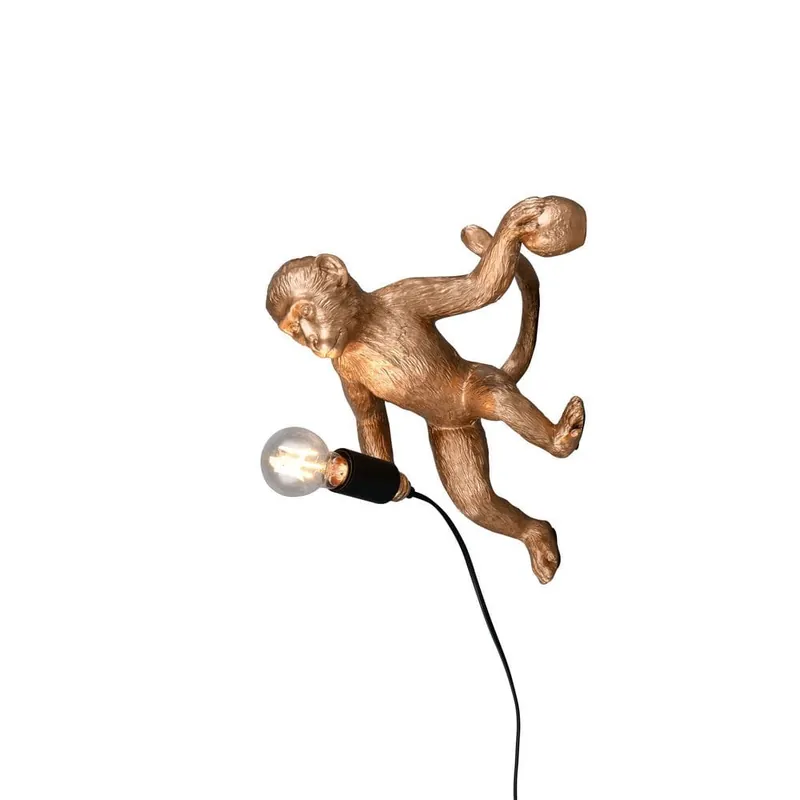Beställ nu Trio Lighting Vägglampa TRIO Louy Guld - Belysning & el