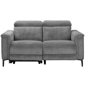 Loft24 Lund Reclinersoffa 2-sits Grå - Möbler Nyhet