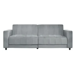 Rabatt Loft24 Allie Bäddsoffa 3-sits Grå - Möbler