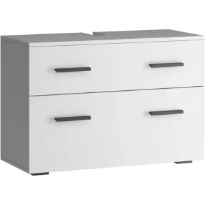 Endast denna vecka Loft24 Malika Handfat 80x35x Vit - Hus & renovering