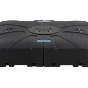 Begränsat erbjudande Comfort Garden Vienna Parasollfot 84x84 cm vatten fyll för korsfot Svart - Utemöbler