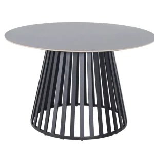 deNoord Sensi Runt Matbord utomhus 120 cm i metall Svart - Utemöbler Extra rabatt