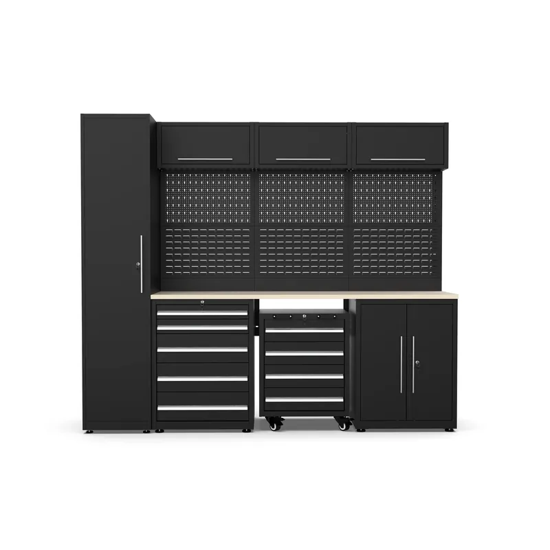 Garageinredning | Komplett förvaringssystem | 2750 x 550 x 2300 mm - Hus & renovering Populär