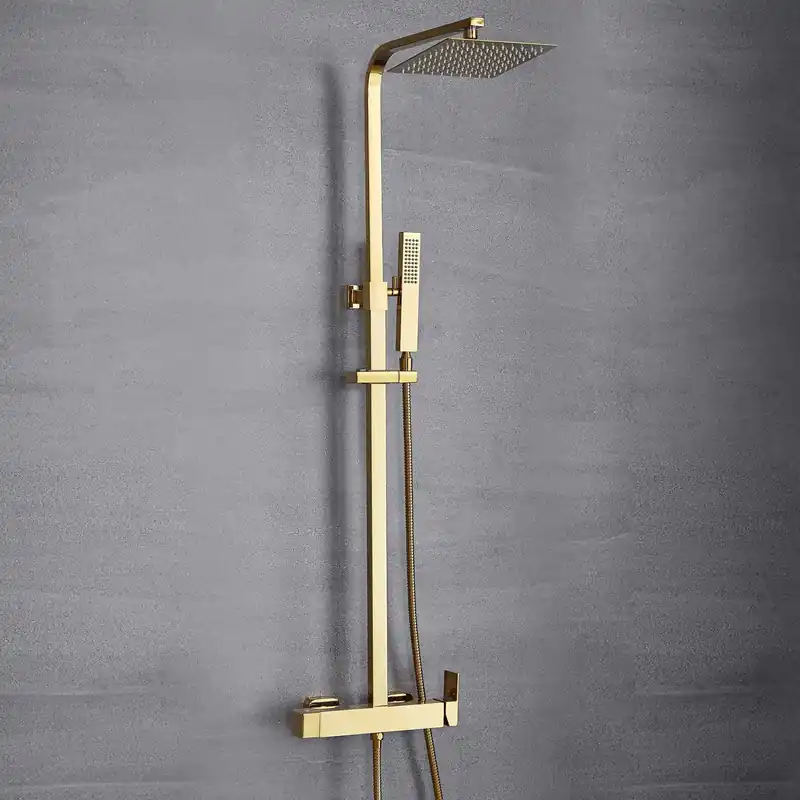 Komplett takduschset med handdusch | Mässing - Hus & renovering Rabatter