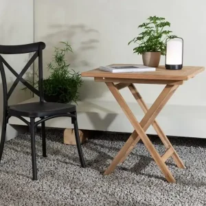 Venture Home Cafébord Kenya 70 cm Utomhus Natur - Utemöbler risnedsättning