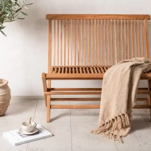 Billigare Venture Home Soffbänk Ghana 100 cm Utomhus Natur - Utemöbler