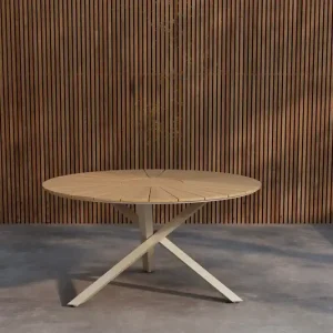 Venture Home Rektangulärt matbord Mexico 140 cm Utomhus Natur - Utemöbler Outlet