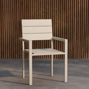 Fynd Venture Home Matstol Levels Utomhus beige - Utemöbler