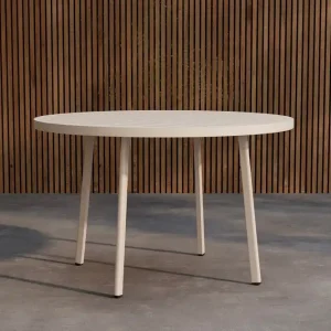 Begränsat erbjudande Venture Home Runt matbord Giardini 120 cm Utomhus Beige - Utemöbler