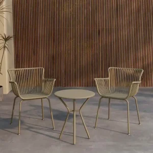 Köp nu Venture Home Cafégrupp Sifnos Utomhus Beige - Utemöbler