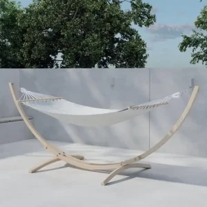 Venture Home Hammock Hedvig 320 cm Utomhus Vitputsad - Utemöbler Begränsat erbjudande