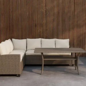 Venture Home Hörnsoffset 6-sits Brentwood Utomhus Beige - Trädgård & spabad Kampanjpris