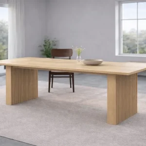VIND Rektangulärt Matbord VIND Humle 200 cm Natur - Möbler Snabb leverans