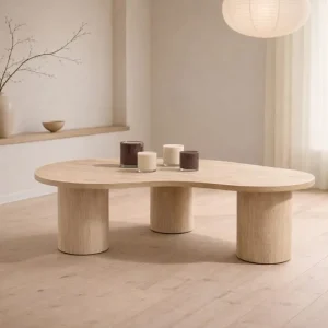 Trygg betalning Venture Home Soffbord Megg 130 cm naturfärgad - Möbler