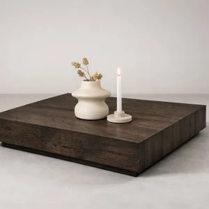 Venture Home Soffbord York 80 cm mocka-färgad - Möbler Snabb leverans