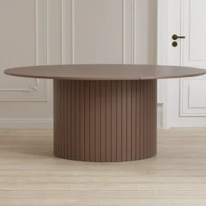 Handla nu Venture Home Runt matbord Härön 180 cm Beige - Möbler