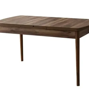 Alvryn Matgrupp Bord 130 cm + 4 Stolar Brun - Möbler Sista chansen