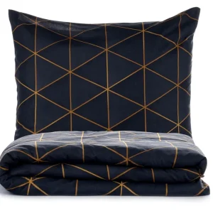 Beställ nu Branlor Bäddset 240x220 cm Guld Och Svart - Textil & mattor