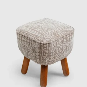 Merabe Sittpuff 40 cm Beige - Möbler Extra rabatt